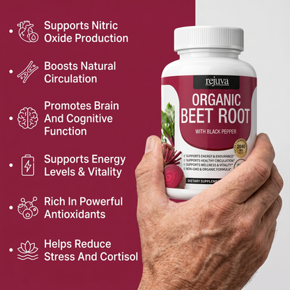Organic Beetroot Capsules (1,000mg)